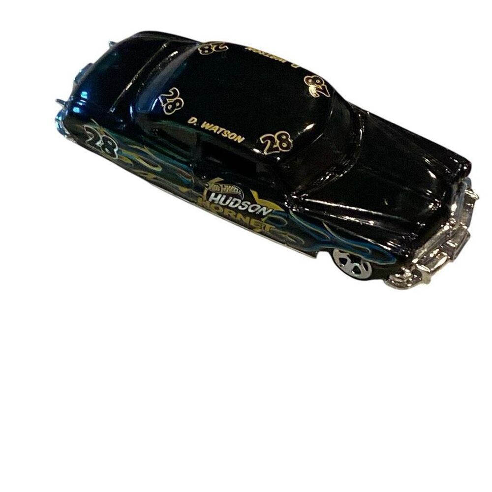 Hot Wheels 2015 Black Hudson Hornet #28 you classic car Made in Malaysia,vintage